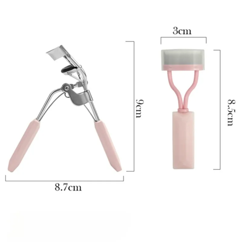 Eyelash Curler Set 1/2/3 Pcs Stainless Steel Eyelash Comb Curling Shaping Tool Eyelash Separator Tweezers Makeup Accessories