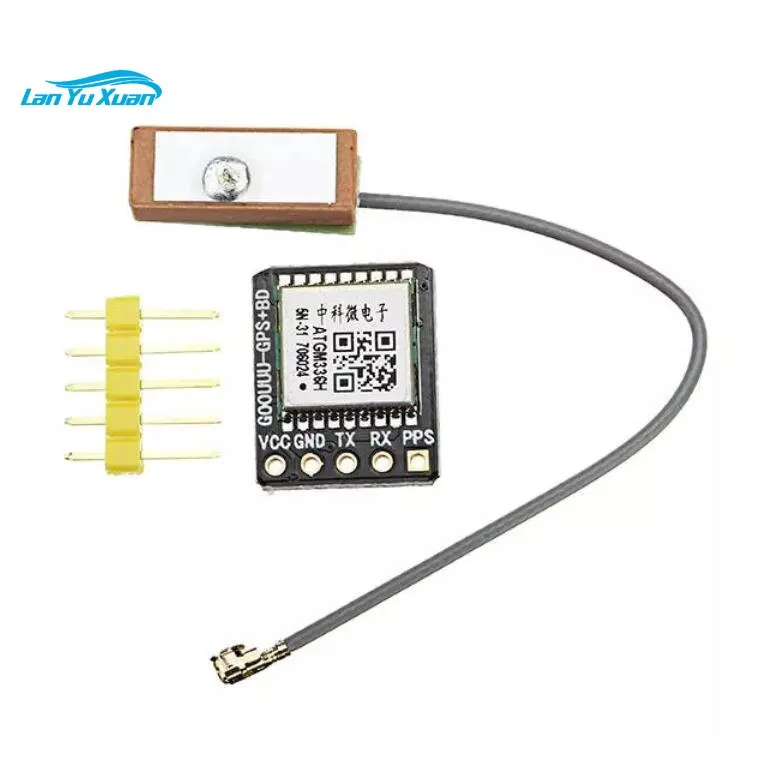 

GPS+BDS Beidou Dual-mode Module Flight Control Satellite Positioning Navigator ATGM336H GSM GPS Module