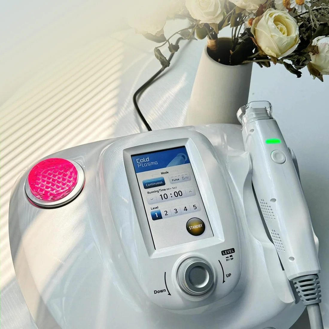 

Korean Pain-free Fibroblast Plasmatique Cold Plasma Device for Acne Treatment Firming Scalp Care Cool Jet Plasma Machine Beauty