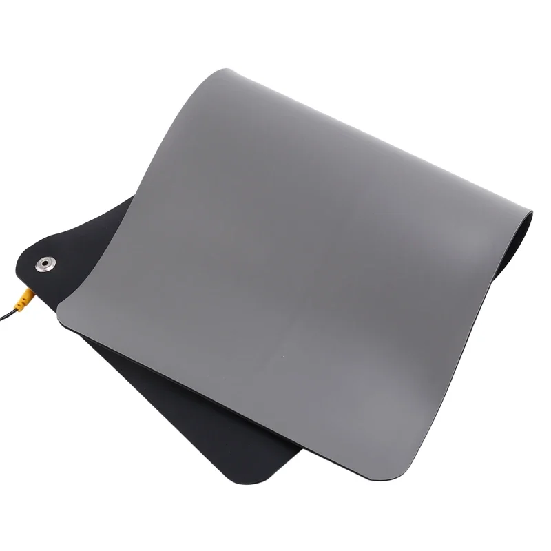 【ABUP】Alfombra antiestática + cable de tierra para reparación de computadoras móviles, manta antiestática, estera ESD
