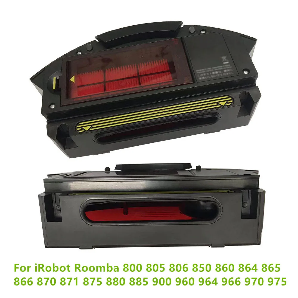 

Dust Bin Box Hepa Filter For iRobot Roomba 800 805 850 860 864 865 866 870 875 880 885 900 960 966 970 975 Vacuum Cleaner Parts