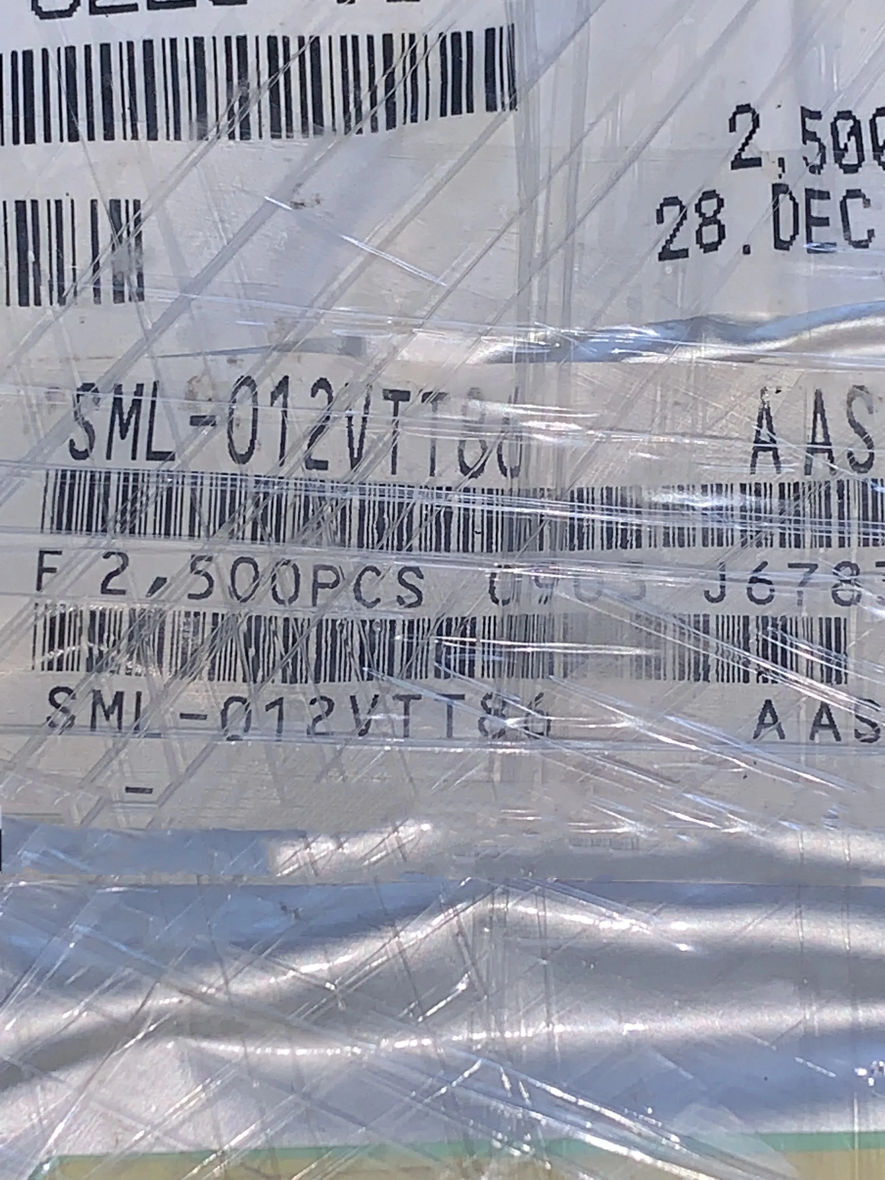 10pcs SML-012VTT86AAS  09+ SMD1208