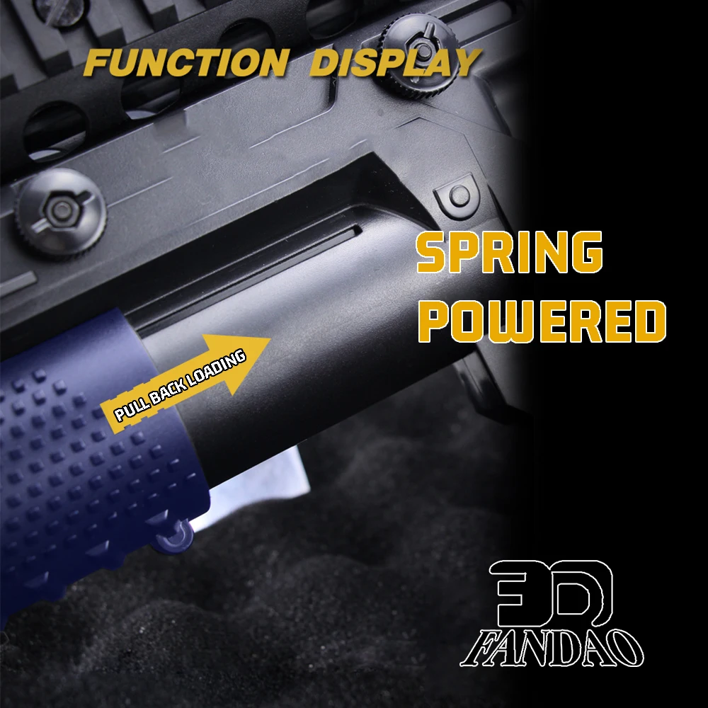 M203 كرات هلام قاذفة قنبلة يدوية مع برميل مزدوج جرس مزدوج M203 قاذفة بلاستيكية قصيرة لعب اطلاق النار كرات الطلاء لعب الاطفال