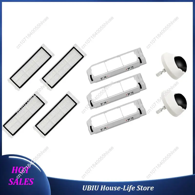 Replacement Parts Accessories For Xiaomi 1S Roborock Robot Vacuum Cleaner S5max T7pro T6 Main Brush Cover Universal Wheel-Best S