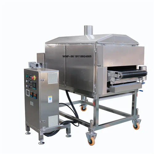 High Capacity Industrial Contact Grill Cooker Machine New Condition for Beef Chicken Fish Bread Cooking