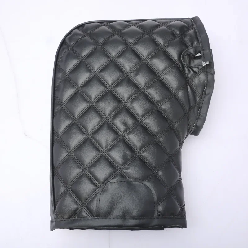 زوج واحد من أغطية مقود الدراجة النارية المقاومة للرياح، قفازات سكوتر كهربائية شتوية دافئة مقاومة للماء مع بطانة قطنية سميكة