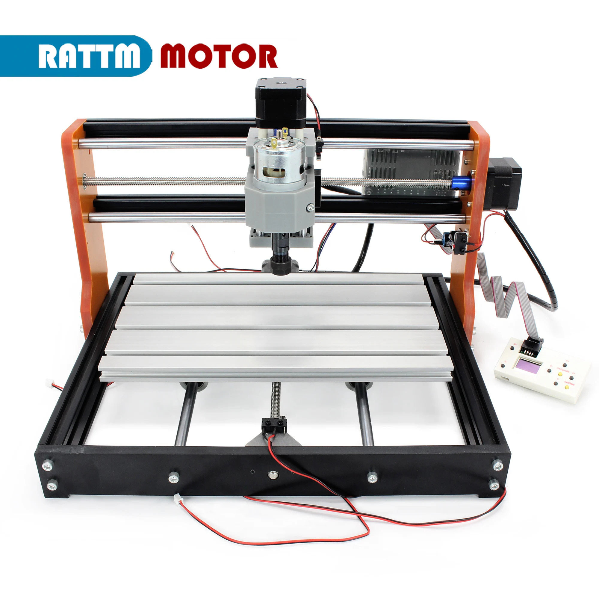 【EU Ship】CNC 3018 PRO Laser Router Engraving Cutter Machine with Limit Switch E-Stop For Acrylic PCB PVC Metal