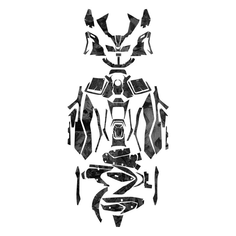 Used For SYM HUSKY ADV 300 Forged Carbon Fiber Decoration Protection Stickers Kits Of Bike Accessories Decals