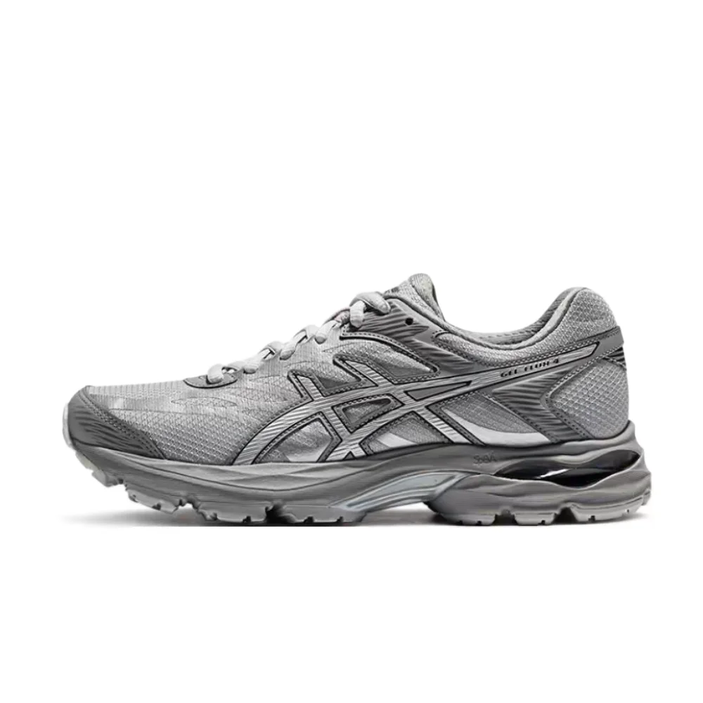ASICS Gel-Flux 4: Comfortable, durable, and breathable women’s low-top casual running shoes with cushioning, Gray 1012B638-020