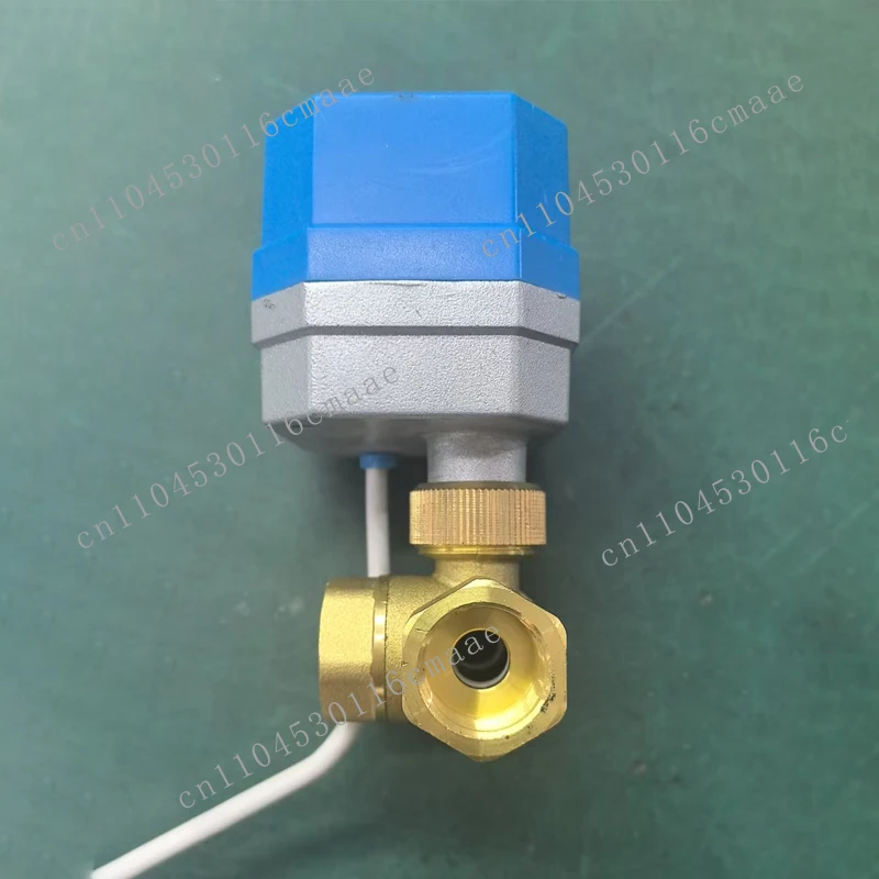 220V 24V Brass Motorized Ball Valve 3-Wire 2 Control Electric Valve Actuator Water OEM IP65