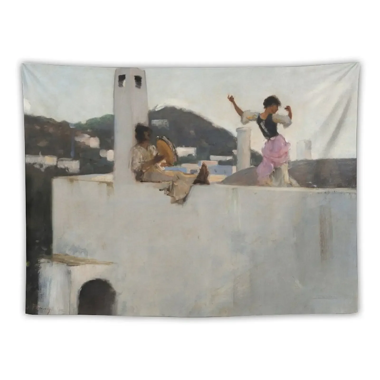 John Singer Sargent Capri Tapestry Home Decorations Decoration Wall Decoration For Rooms Wall Hanging Decor Tapestry