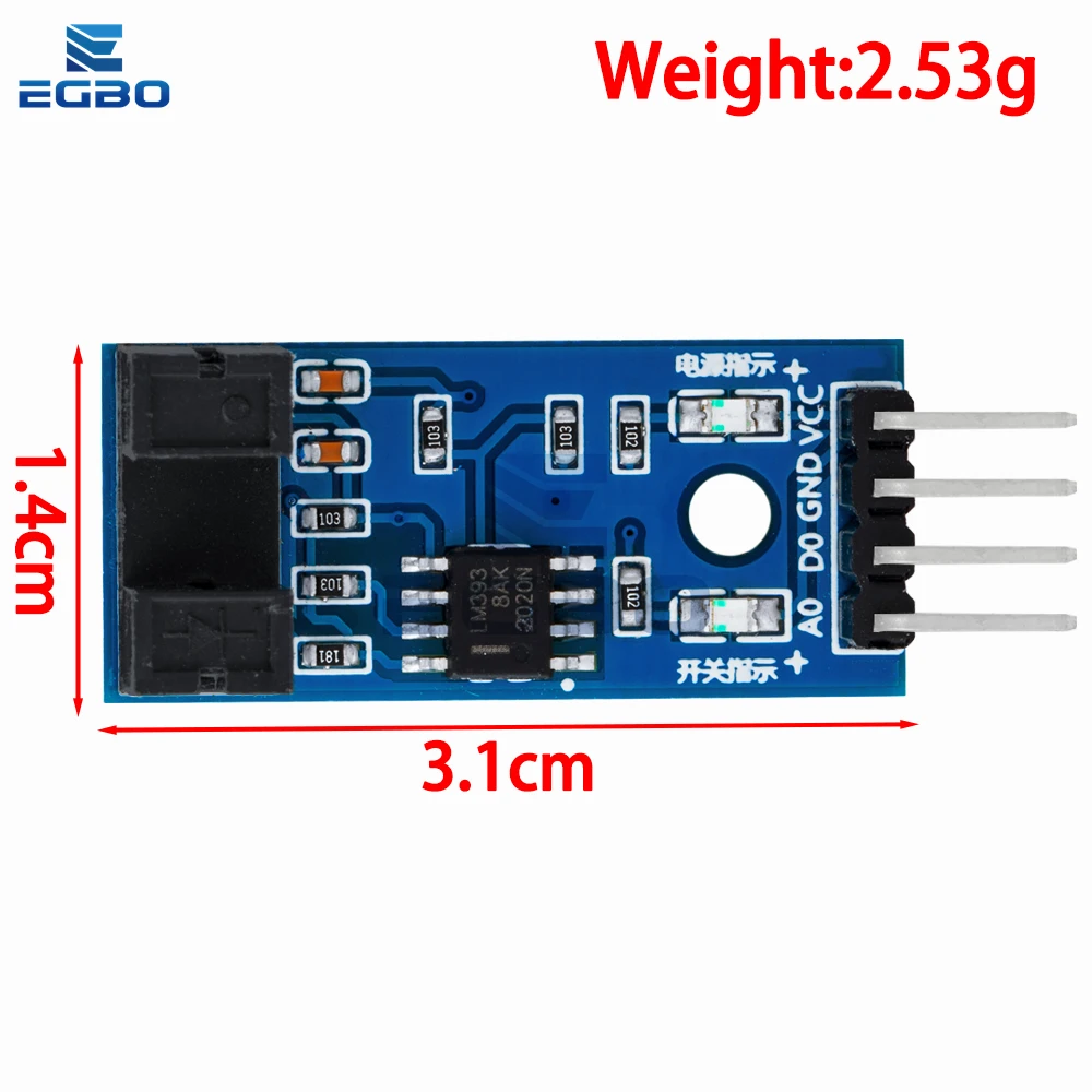 광전기 빔 속도 센서 모듈, 슬롯형 옵토커플러 타코 제너레이터 카운터, Arduino 51 AVR PIC DIY 키트용, 3.3V-5V