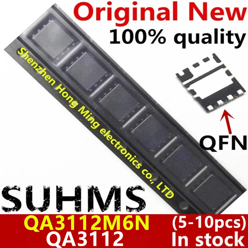 

(5-10piece)100% New QA3112 QA3112M6N QFN-8