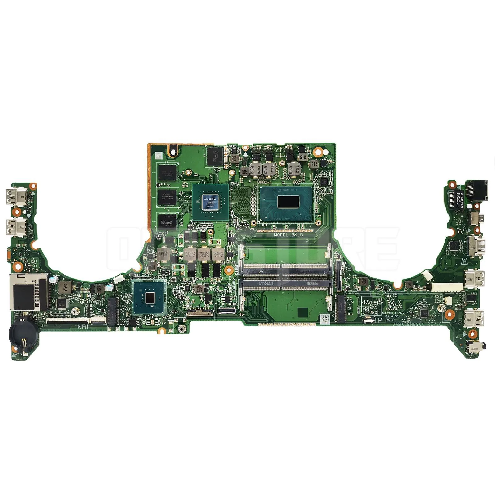 QM DABKLBMB8C0 Laptop Motherboard For ASUS GL503GE  Notebook Mainboard W/CPU I5-8300H I7-8750H GPU GTX1050TI/V4G 100 %Test OK