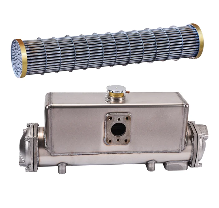 Shell and Tube Sea Water Heat Exchanger for Marine diesel Engine - view 2