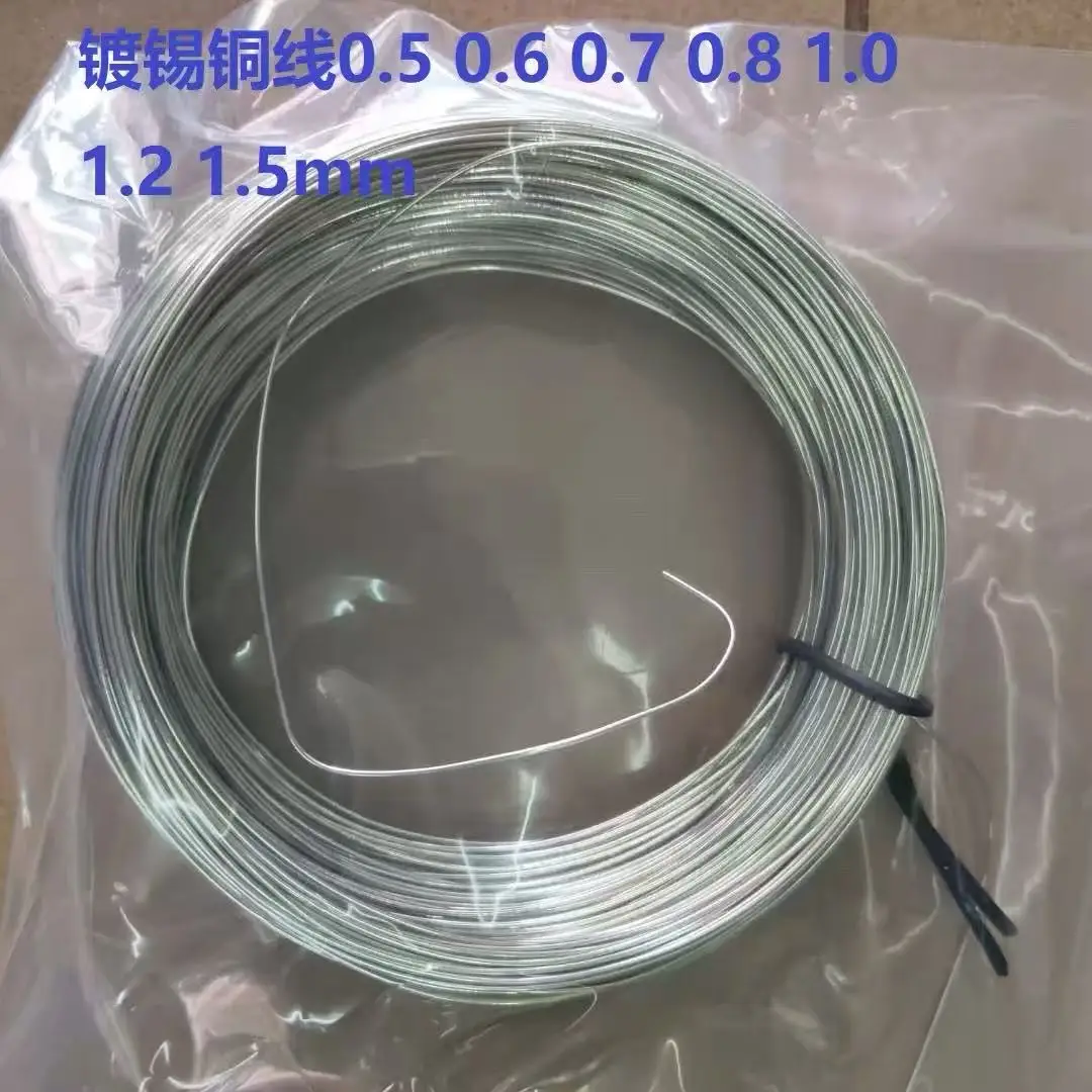 Tinned Copper Wire, 0.2-2mm Pre-Soldered Jumper Wire for PCB Circuit Board & DIY Electronics