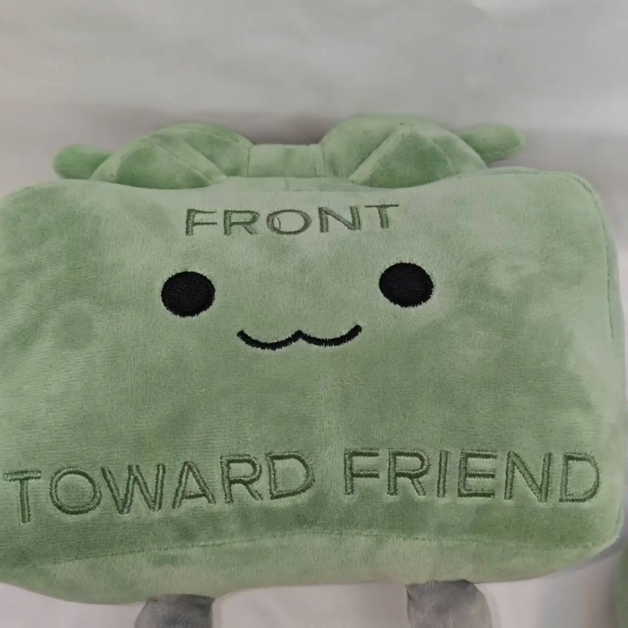 Jouet en peluche Claymore, poupée de dessin animé, Animal en peluche, oreiller doux, cadeau d'anniversaire, mignon, vert, coussin, cadeau pour enfants