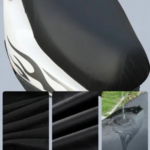 Motocicleta Seat Cover, impermeável, Dustproof, impermeável, protetor solar, moto, scooter coxim, Seat Cover, Protector Acessórios 10 principais vendas capa de acento moto - №1