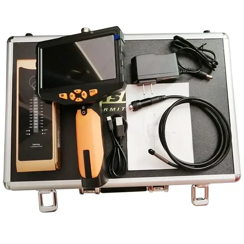 Detection of internal vision lens, termite visual microwave search, ant detectable detector
