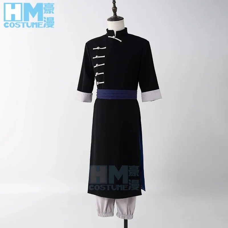 

High Quality Anime Gintama Costumes Wig Halloween Party Clothes Kamui Cosplay Outfit for Women Men jd;2