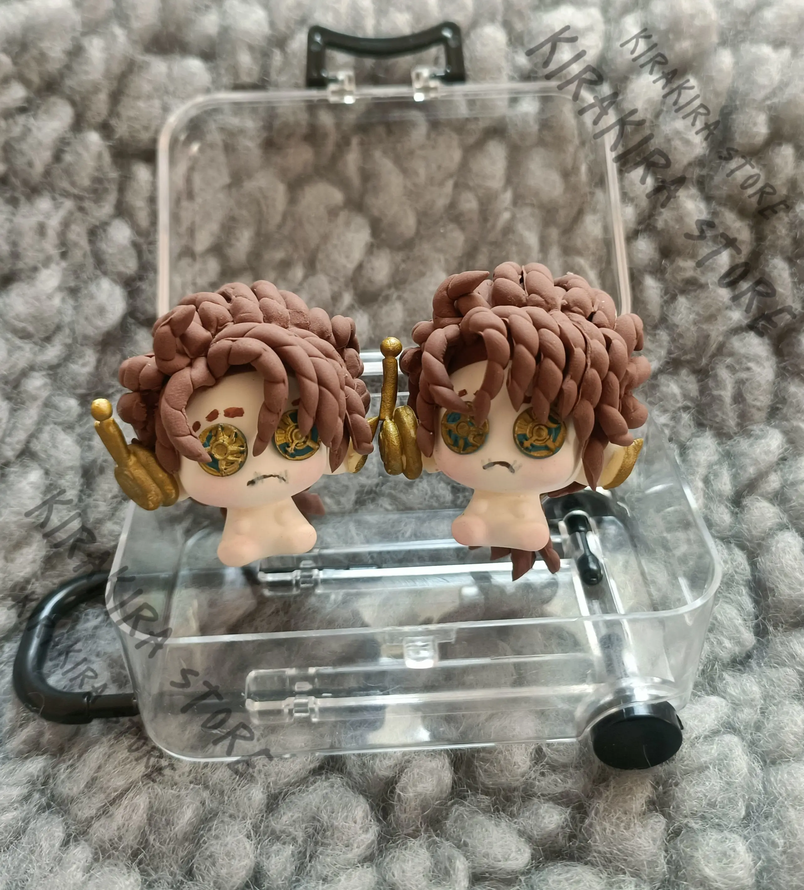 

Identity Ⅴ Naib Subedar Game Model Kit Mascot Mercenary Figurine Clays kawaii Cosplay Christmas Present Collection Keychain