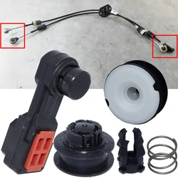 Loose Shifting Issue Fix For Ford Transit MK7 2.2 2.4 FWD RWD 6SP Gear Selector Shift Cable linkage Both End Repair Kit 06- 2014