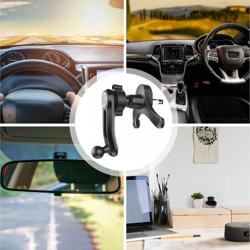 New Arrival Y-shape Base Support For Car Air Outlet 360 Degree Rotatable Vent Phone Stand Ball-Head Stable Mobile Phone Support