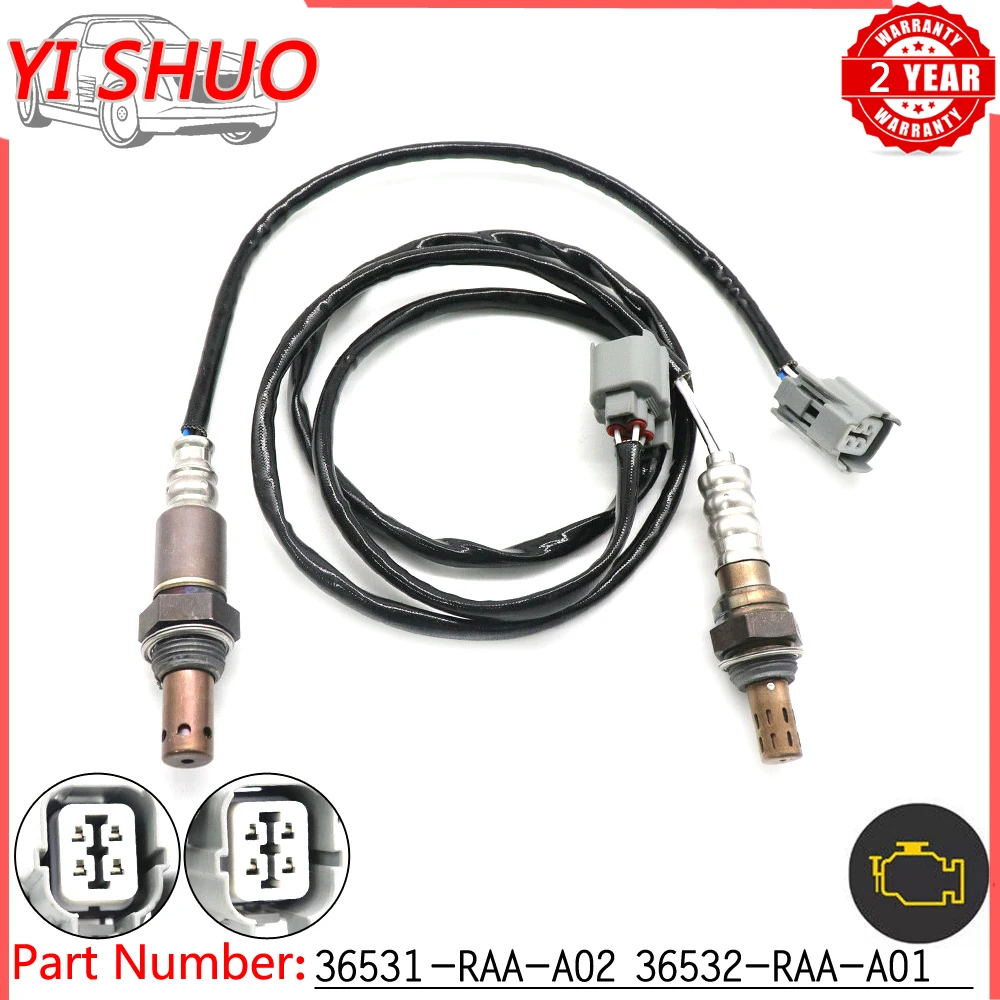 

Car Upstream Downstream Air Fuel Ratio Lambda O2 Oxygen Sensor 36531-RAA-A02 36532-RAA-A01 for Honda Accord 2.4L 2003-2007