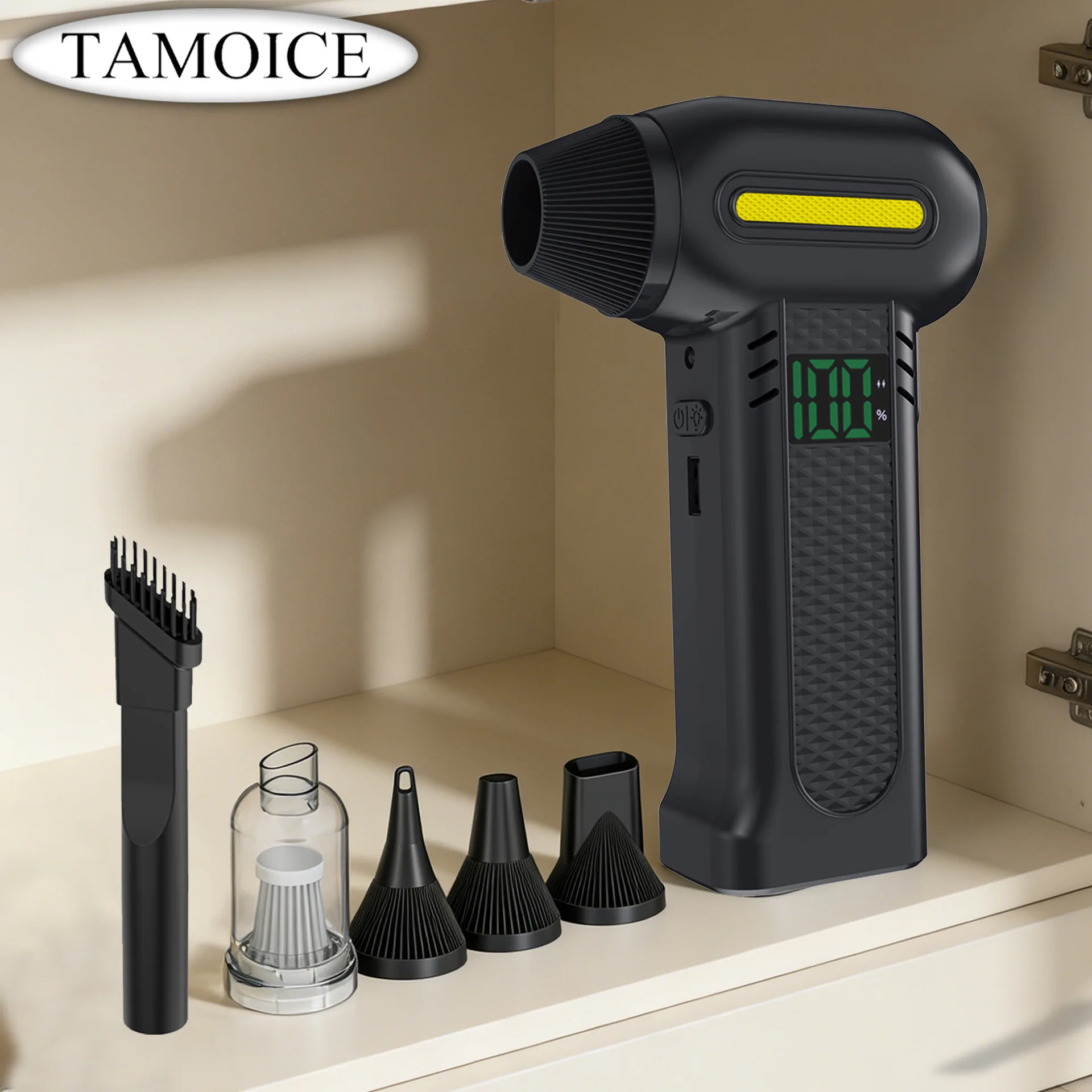 480000 RPM Violent Turbine Fan X64 High Speed Handheld Wireless Dust Vacuum Blower