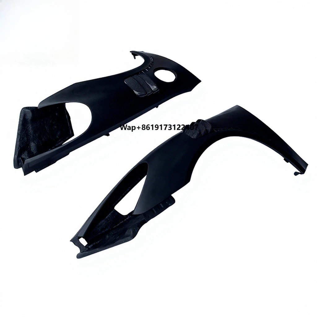 

Real Carbon Fiber and Fiberglass Material Gt4 Style Side Fender for 981 good Fitment