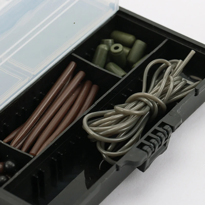 173PCS Angelgerät Zubehör Karpfen Angeln Rigs Swivel Snap Doppelseitige Stil Karpfen Angeln Rigs Karpfen – Detail 5