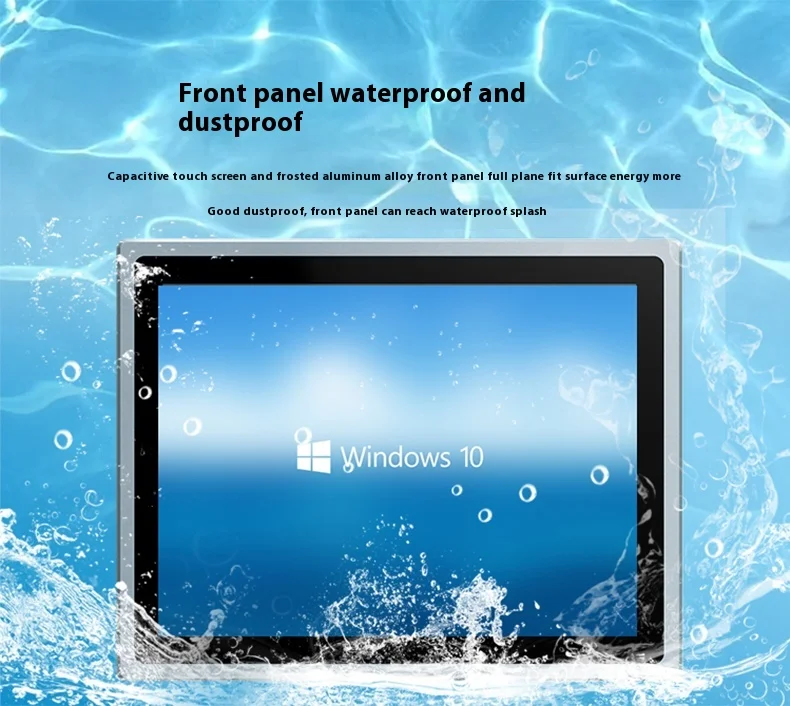 10.1/15.6/21.5 Tablet Brightness Custom Logo Embedded CNC Machine Industrial Capacitive Touch Screen Wifi 4G Tablet PC