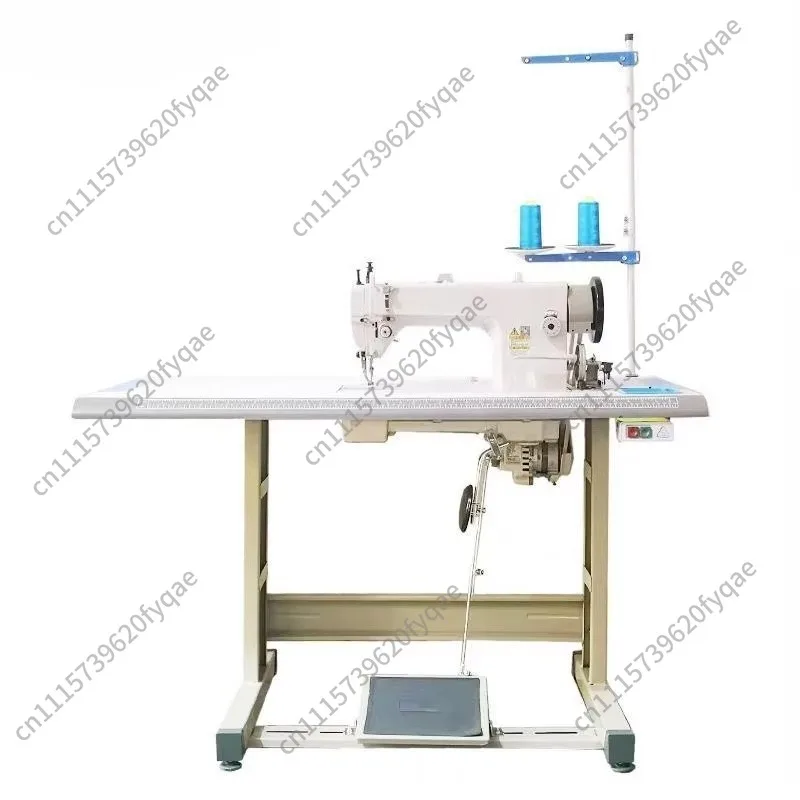 New Industrial Synchronous Sewing Machine, High Speed Flat Sew for Leather, Bags, Sofa Thick Fabric