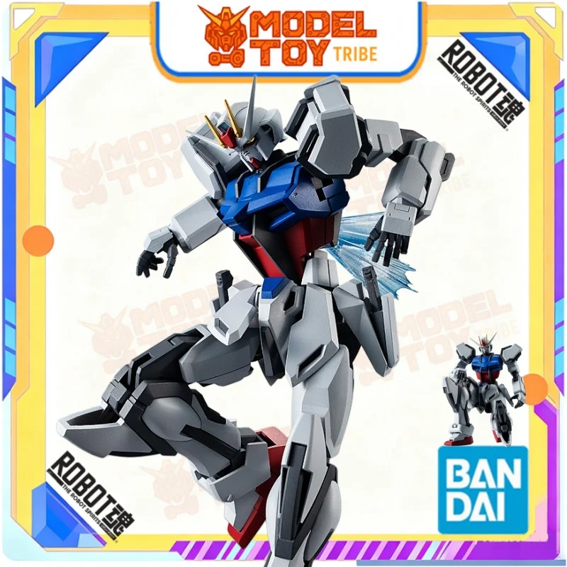 

Japan Bandai Original Anime Robot Spirits GAT-X105 STRIKE GUNDAM ver. A.N.I.M.E. action Figure Collectible Gift for Kid In-Stock