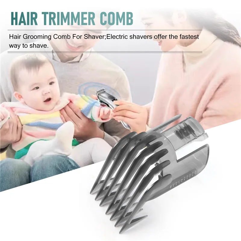 

AA20-1 шт. практичный триммер для волос, парикмахерская головка, расческа для стрижки, подходит для QC5130 QC5105 QC5115 QC5120 QC5125 QC5135