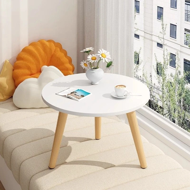 Portable Coffee  Living Room Coffee  Bedside  Double-layer Side Table Light Luxury And High-end Small Table