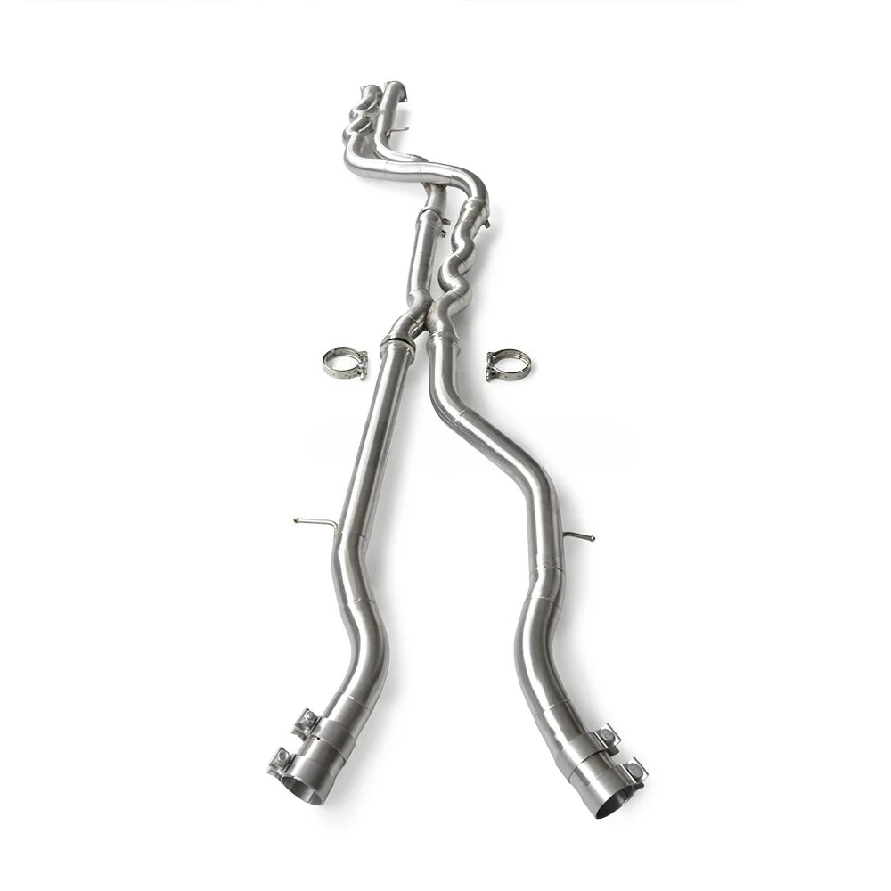 

Mid Pipe Exhaust for M3 M4 F80 F82 F83 S55 3.0T 2014-2019 With Resonator Ss304 Car Exhaust System Equal Length Middle Pipe