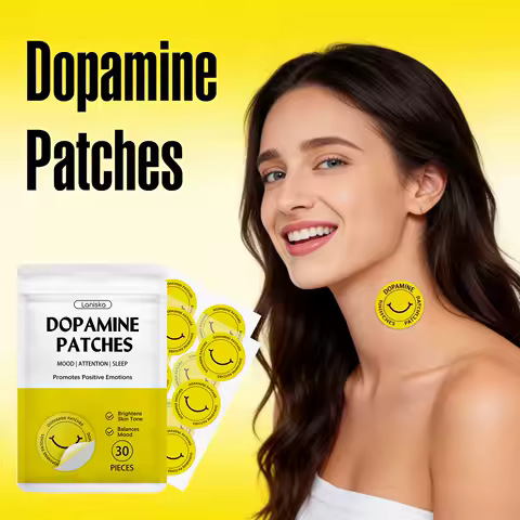 Dopamine Patches Vitality Boost Instant Mood & Focus Enhancement Concentration Aid Wellness Body Care Patch