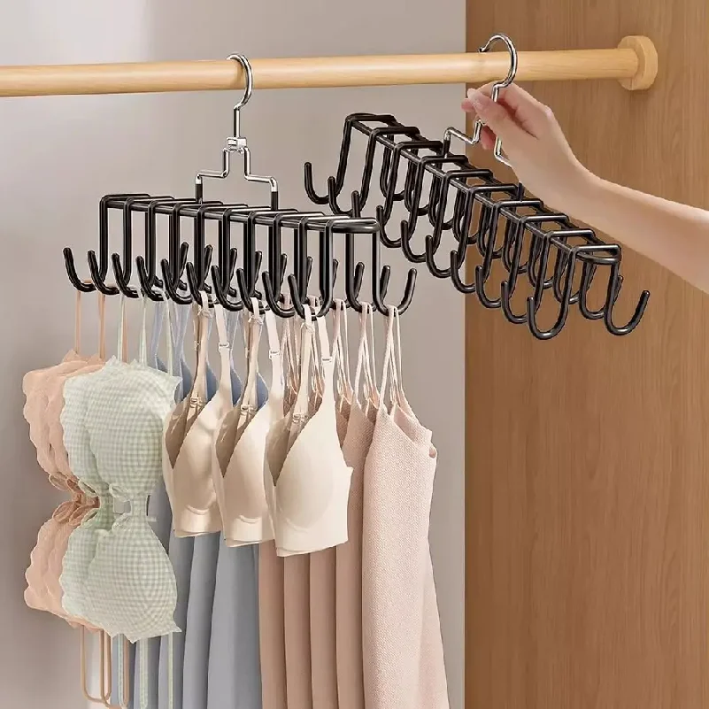 

New Multiple Suspender Hanger Underwear Vest Storage Artifact Dormitory Wardrobe Hanger Hook Multifunctional Bag Storage Rack