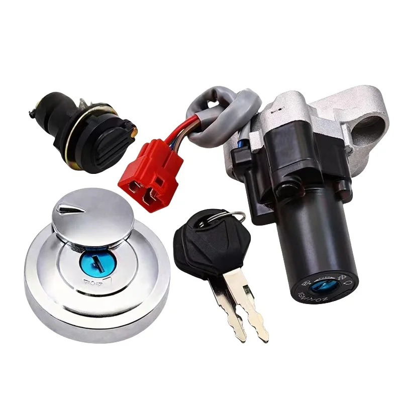 For Yamaha V-Star Drag Star Classic XVS400 XVS650 XVS1100 Classic Custom Motorcycle Ignition Switch Gas Cap Key Set - view 2