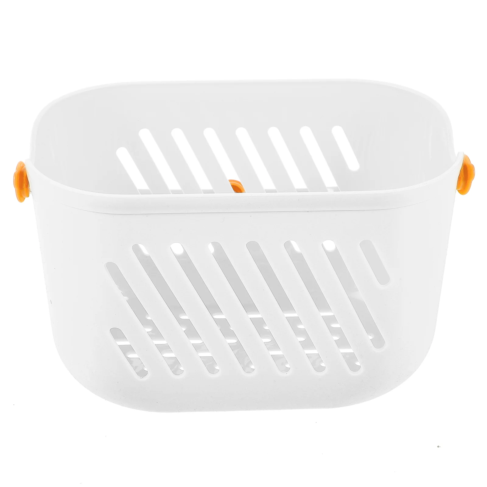 

Coat Hangers Bathroom Hand Basket Plastic Hanging Storage Shower White College Essentials Shopping