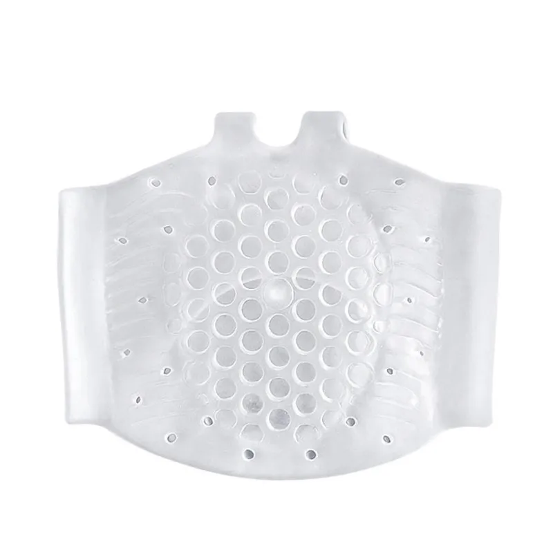 وسادة أمامية سميكة على شكل قرص العسل قابلة للتنفس وممتصة للصدمات وتخفيف الضغط ومضادة للتآكل وسادة عالية الكعب #6