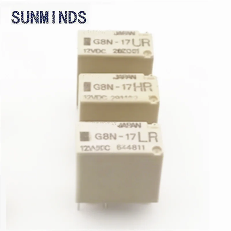 10PCS/Lot 5Pins G8N-17HR-12VDC G8N-17HR G8N-17 12VDC 12V DC12V Car relay For Mercedes-Benz 204/207 Direction lock ELV relay