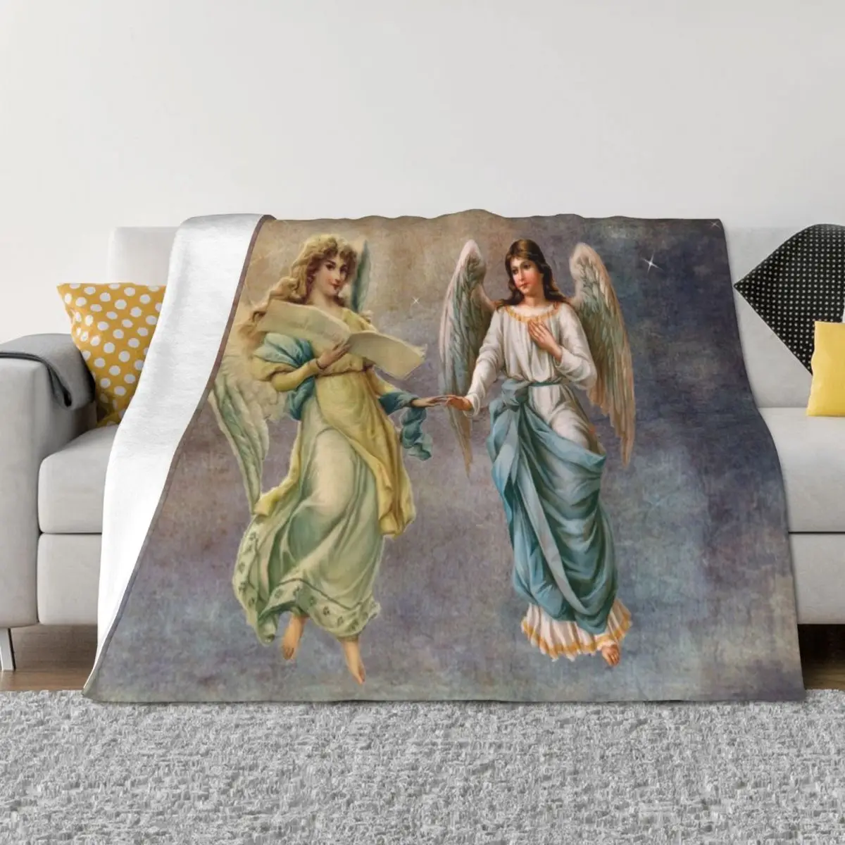 

Calling all Angels Throw Blanket Blankets For Baby For Baby Sofa Blankets