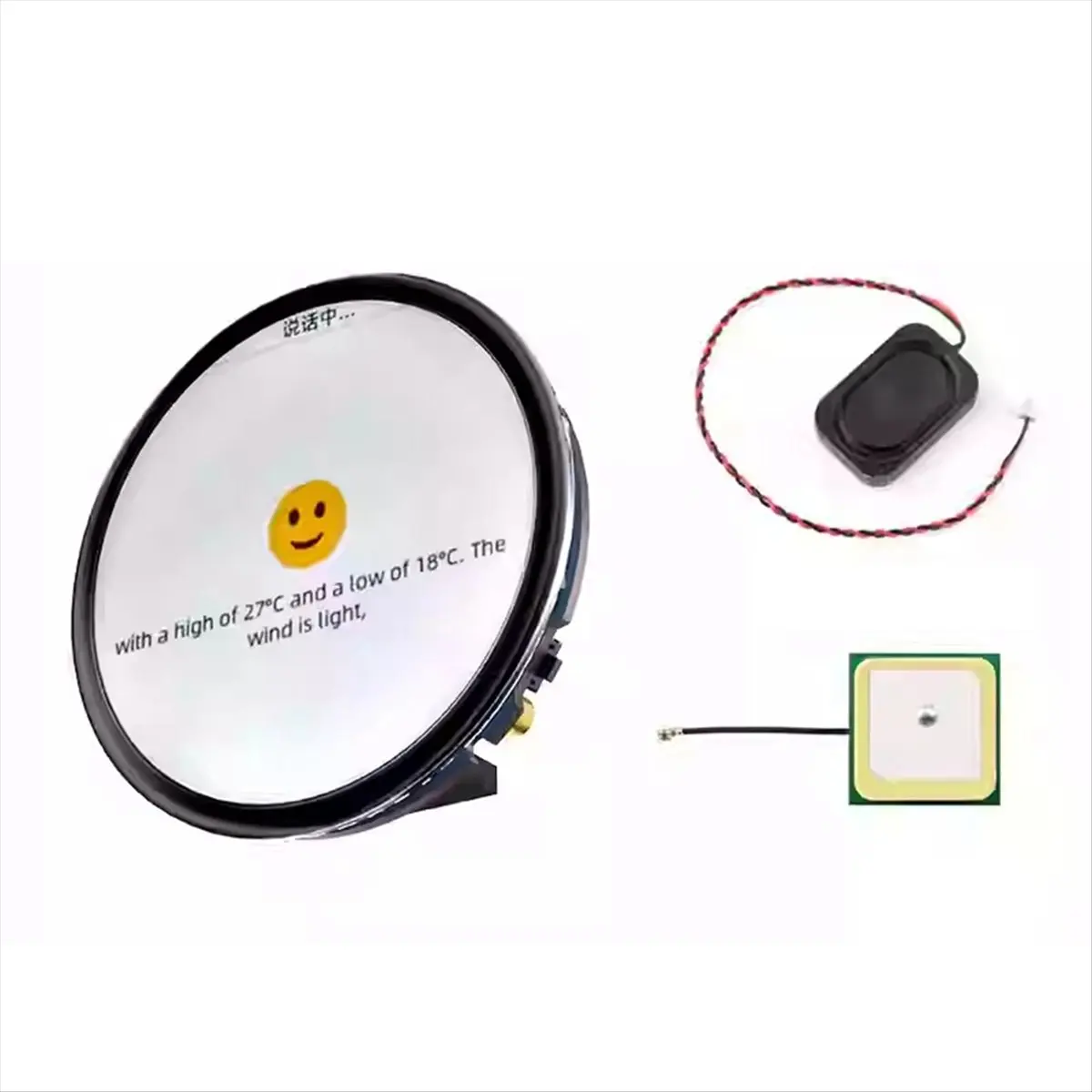 T35C - Development Board 1.75inch AMOLED Touchscreen with GPS Support XiaoZhi AI Voice Interaction
