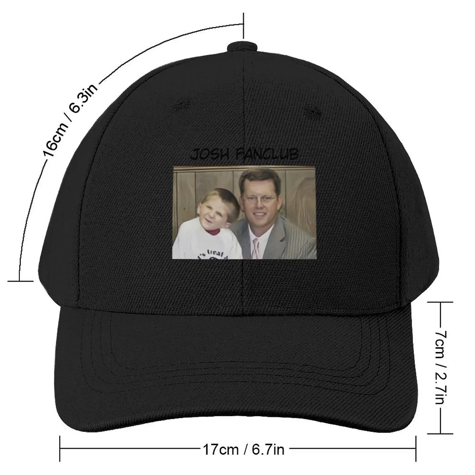 Josh Fanclub Baseball Cap Thermal Visor funny hat Anime Male Women's