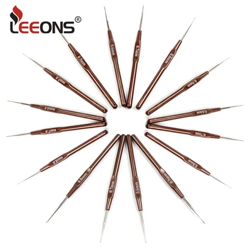 Bambu e plástico Crochet Hook Needles, Tecelagem de cabelo, Trança, Dreadlocks, Torça o cabelo, Alta qualidade