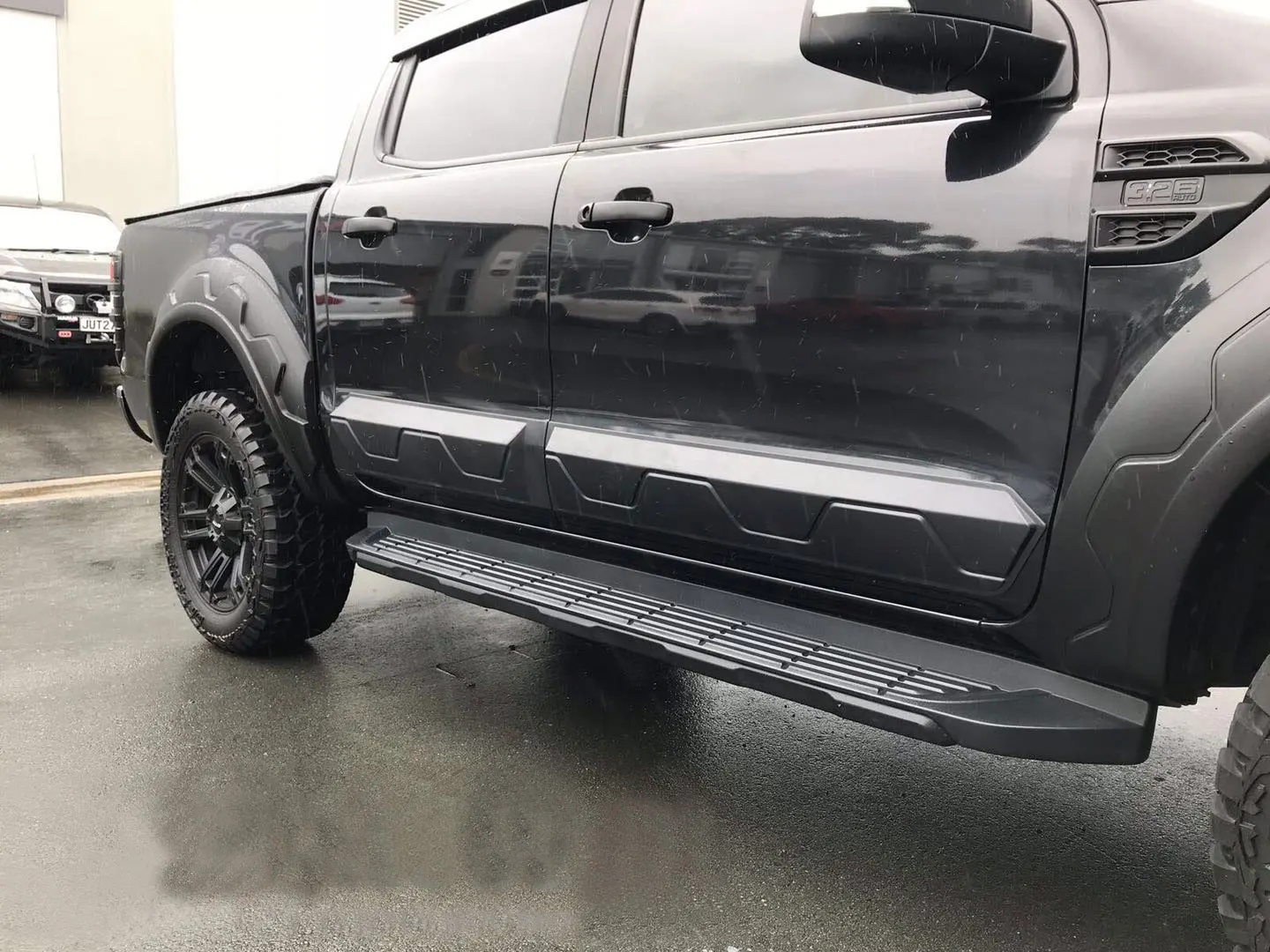 Karosserie verkleidung Seitentür forms chutz, kompatibel mit Ford Ranger Raptor 2014-2017 4x4 Autoteil zubehör – Detail 14