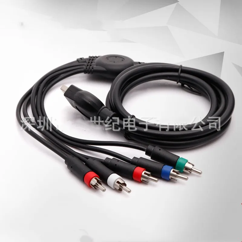 5 Tips Component AV Cable High Resolution HDTV Component RCA Audio Video Cable Compatible with For PS3 PS2 Gaming Console