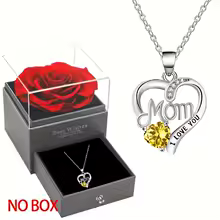 Heart in Heart Necklace Hollow Heart Pendant Gift - YF1202-3